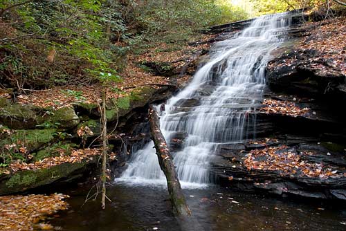 Waterfalls In Table Rock State Park